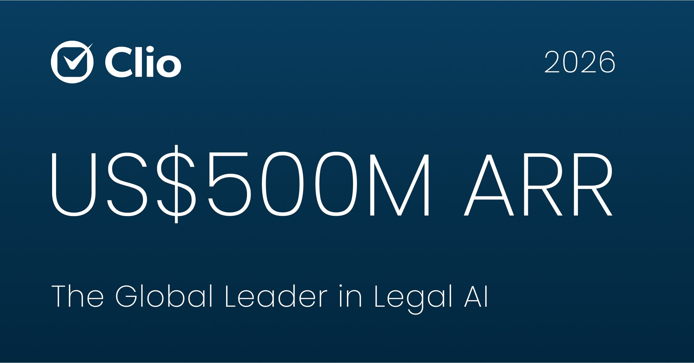 From solo practitioners to the world's largest law firms, in-house counsel, and government legal teams, the legal profession is building its future on Clio VANCOUVER, BC, May 12, 2026 /PRNewswire/ - Clio, the global leader in legal AI, today announced it has …