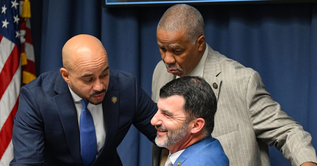 Republicans who control the Louisiana Legislature are moving forward with erasing one of the state’s two Black-majority congressional districts, after a Senate committee approved a plan to do so early Wednesday morning after an all-night hearing.