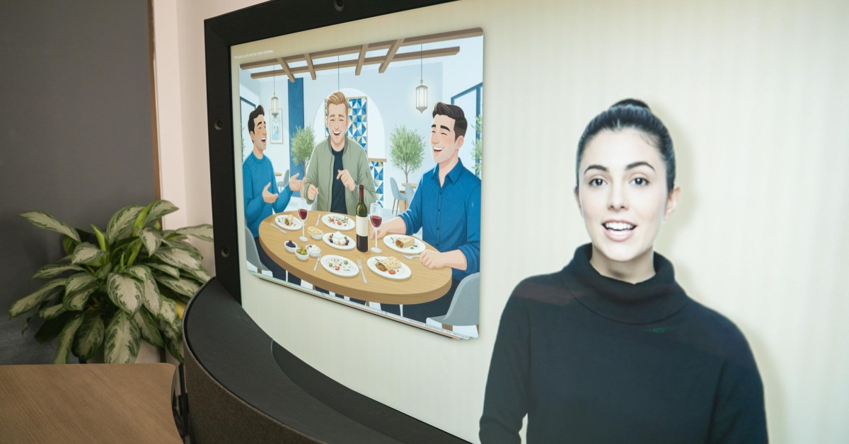 They tell me no one outside Google has seen what we're about to see. No journalist has ever been in this building. Here in Google's Mountain View labs, the company's creating lifesize AI agents that can see you, and talk to you. This one's name is Sophie. It …