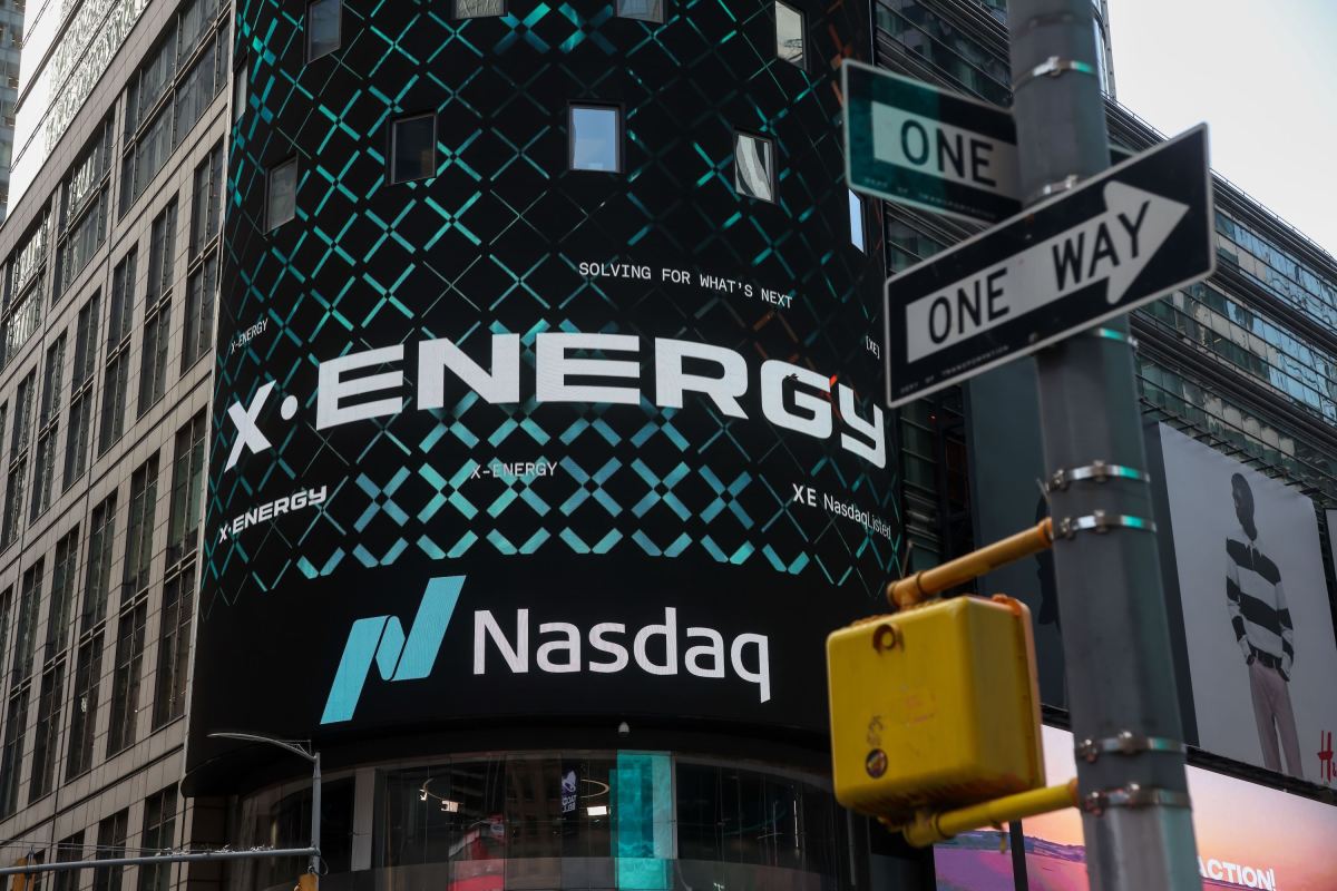 Investors flocked to nuclear power startup X-energy in its first day of public trading on the Nasdaq.