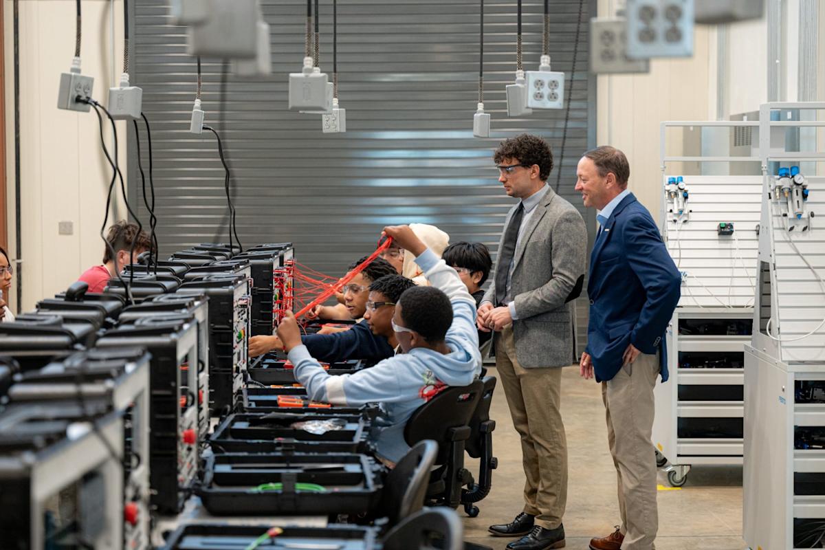 The Huntsville Center for Technology gives high school students a foothold in the skilled trades amid a job market starved for that talent.