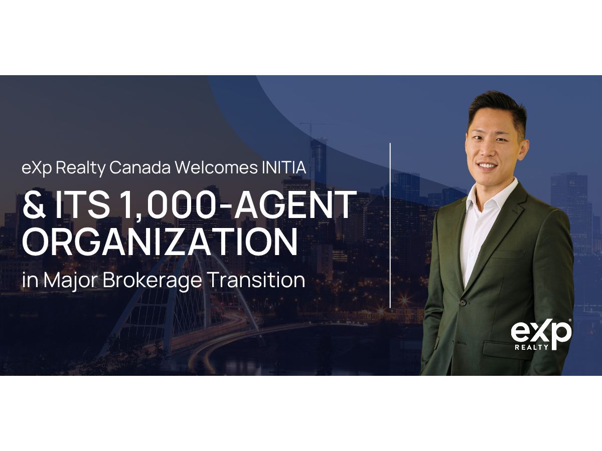 With approximately $2.5 billion CAD in 2025 sales volume, INITIA’s transition reflects a growing demand for scalable brokerage infrastructure that preserves brand identity, culture and agent connection. BELLINGHAM, Wash., May 11, 2026 (GLOBE NEWSWIRE) — eXp R…
