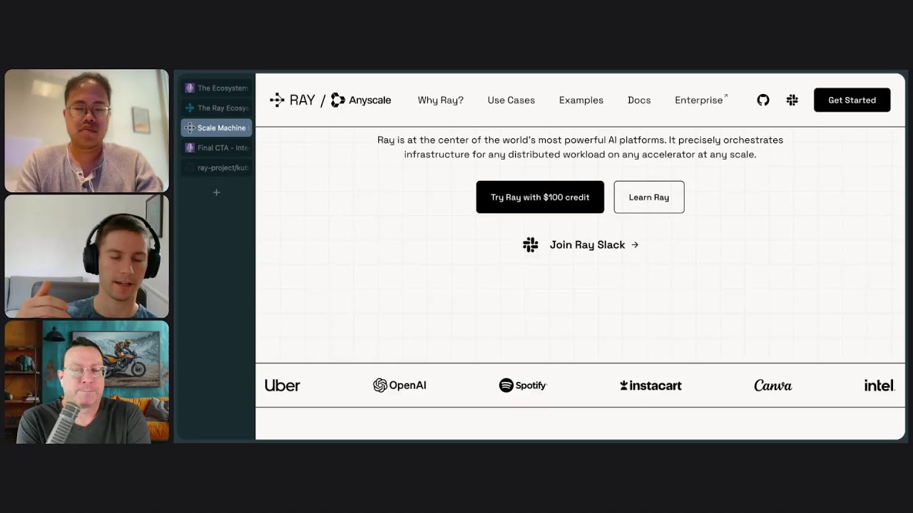When OpenAI trained GPT-3, they didn't roll their own orchestration layer. They used Ray, an open source Python framework born out of the same Berkeley research lab lineage that gave us Apache Spark. And here's the twist: Ray was originally built for reinforc…