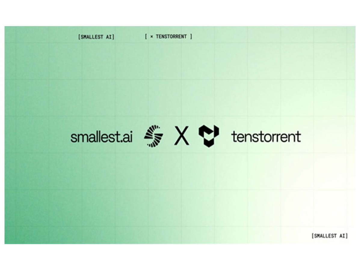 Smallest.ai and Tenstorrent Partnership Democratises Voice AI - 4x reduction in cost through hardware acceleration - VMPL New Delhi [India], May 11: The world's first Text-to-Speech system to achieve production-quality audio under aggressive low-precision com…