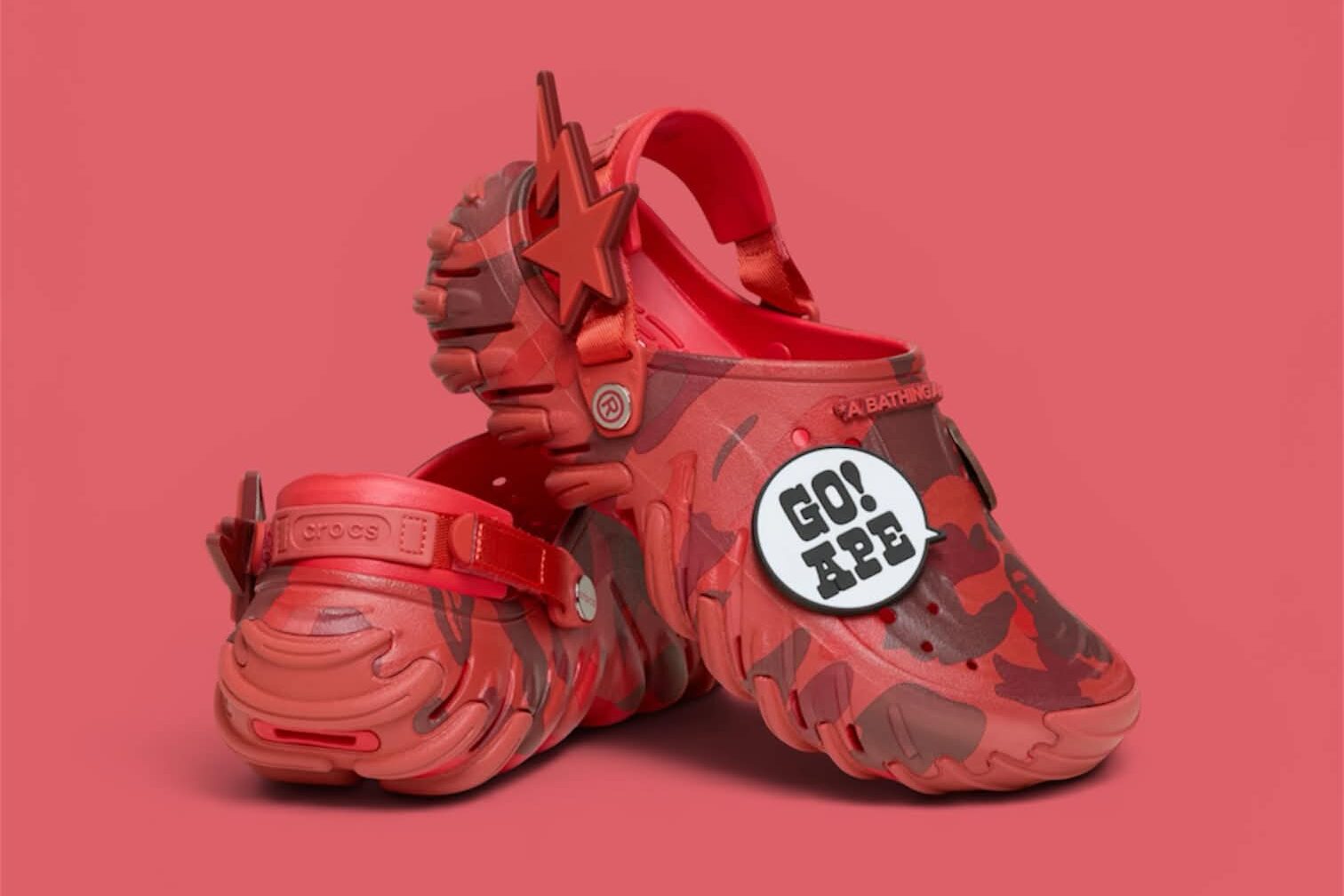 The BAPE x Crocs Echo RO Clog “Flame” is set to release on May 9, 2026, exclusively via BAPE.com and…
The post BAPE x Crocs Echo RO Clog “Flame” May Release Date & Info appeared first on Nice Kicks.