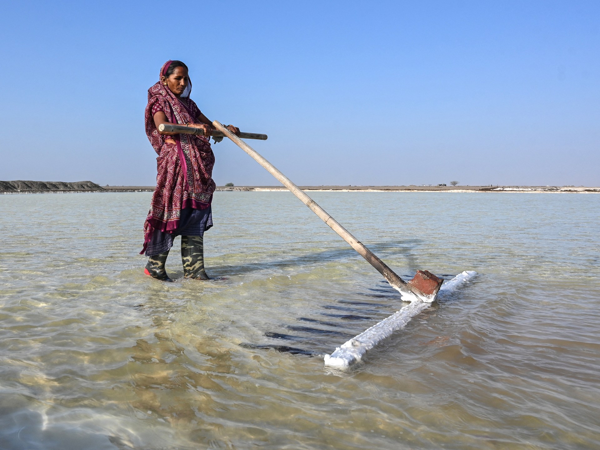Gujarat accounts for 75% of India’s output of salt, produced under punishing conditions by tens of thousands of workers.