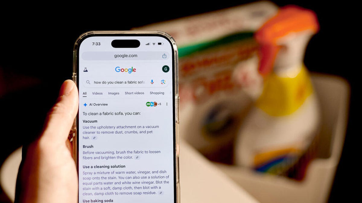 The AI-generated search results will offer related information and include first-person advice from Reddit and other online forums.
