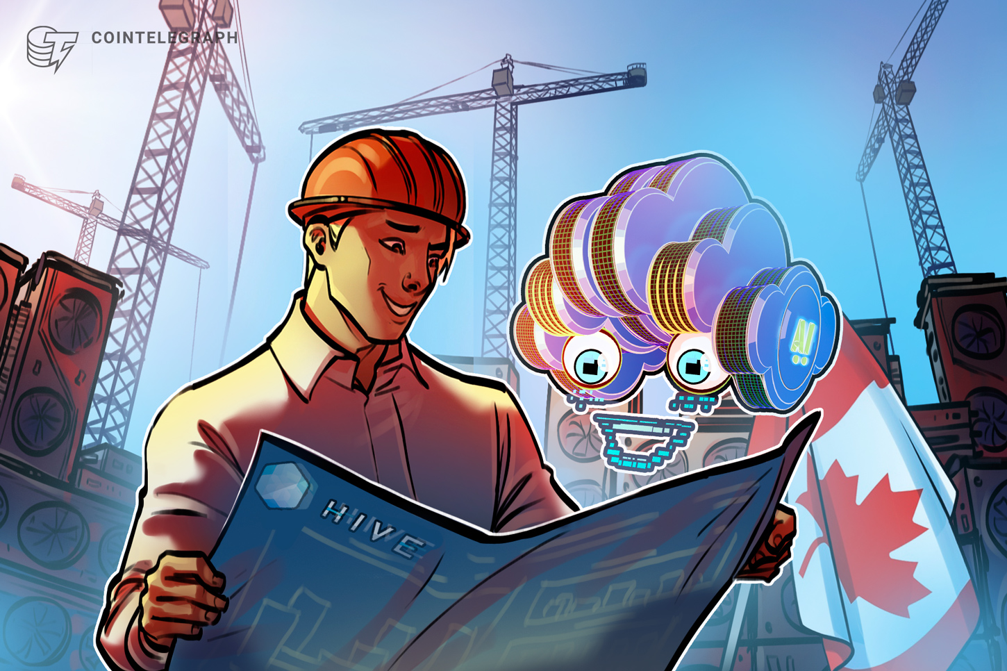 Bitcoin miner HIVE said its planned Toronto-area AI infrastructure project would support more than 100,000 GPUs at full build-out.