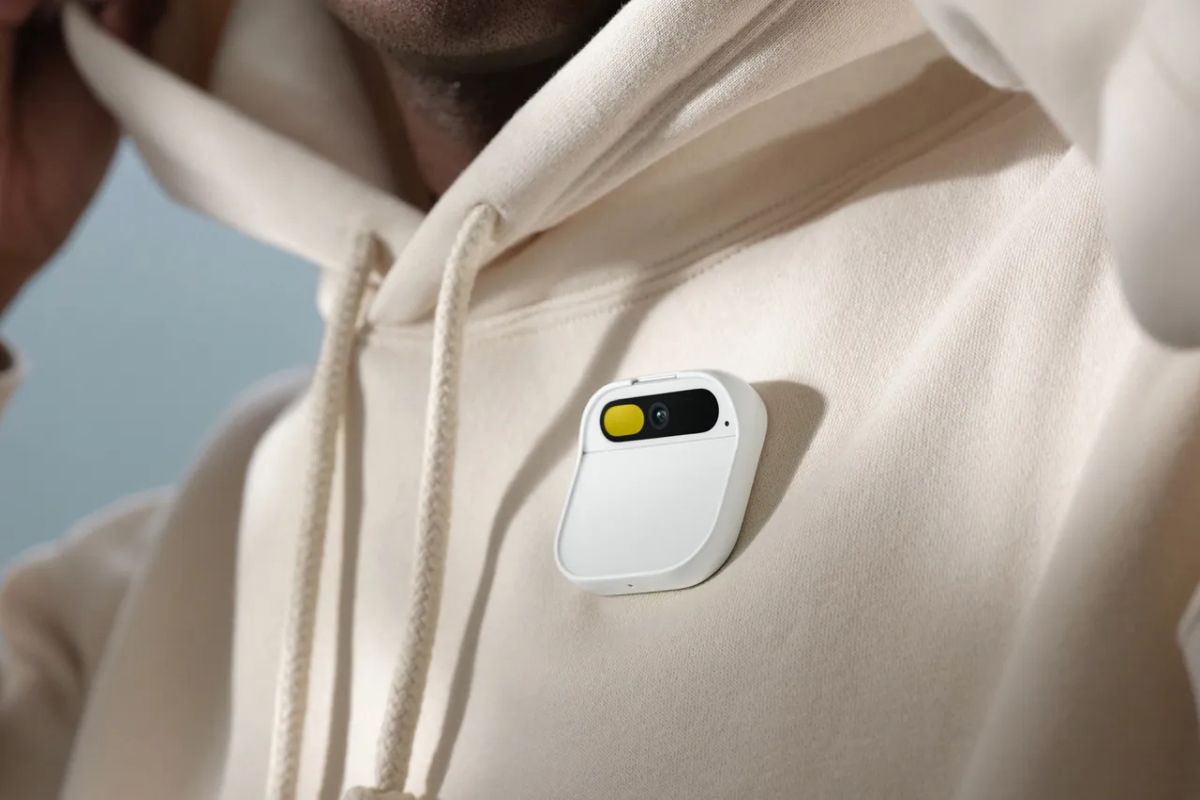 The Humane Ai Pin is a tiny wearable device that launched in 2024 and was discontinued less than a year later. With a microphone for voice input, a built-in camera, and a projector that displays information on your hand, it was designed as an AI companion dev…