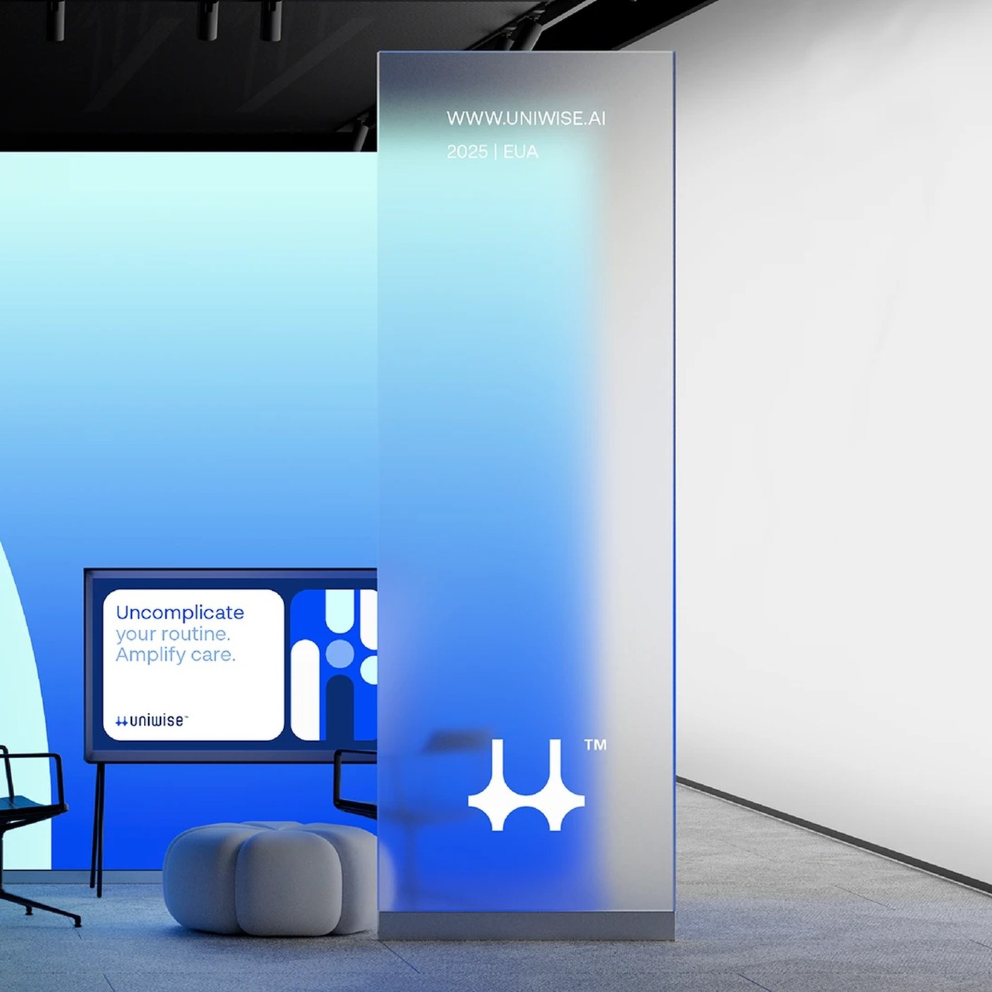 The UniWise visual identity system is a masterclass in monolinear geometric construction, striking a definitive balance between intelligent technology and clinical precision. Designed by Igor Nora, th...