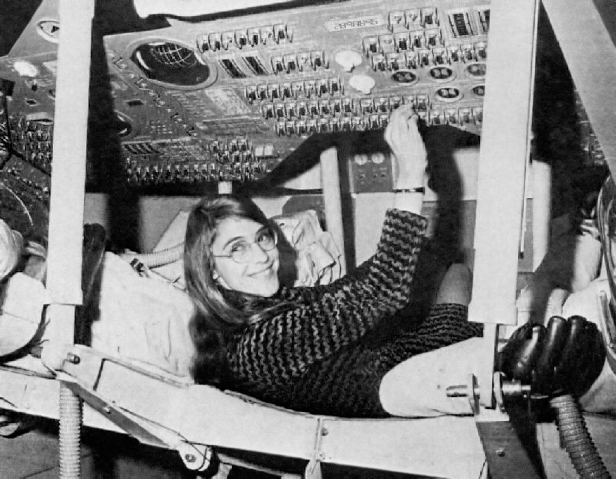 Margaret Hamilton designed safety features for NASA inspired in part by her four-year-old