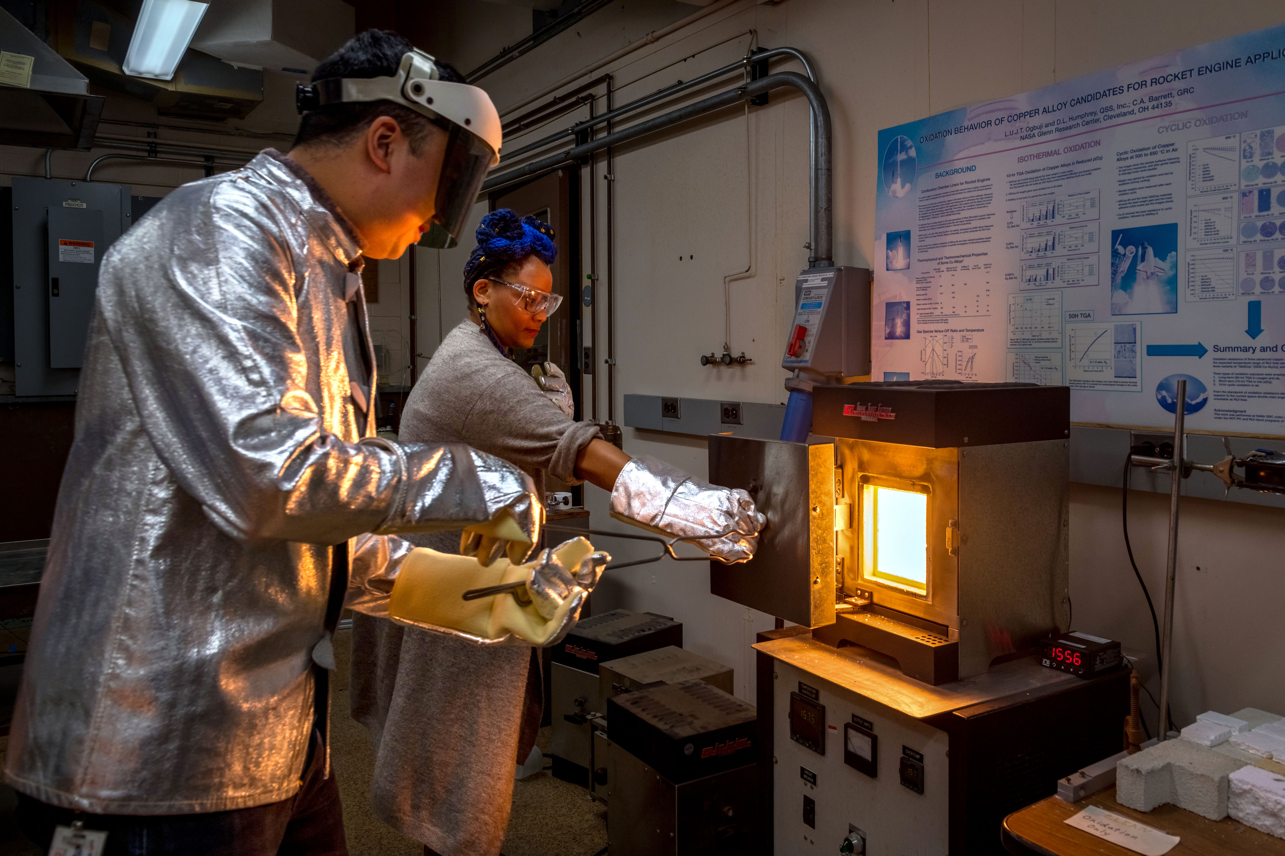 A material recently discovered and tested at NASA’s Glenn Research Center in Cleveland could help astronauts pack lighter for future missions to the Moon. NASA is researching ways explorers could “live off the land” by harnessing lunar resources, including me…