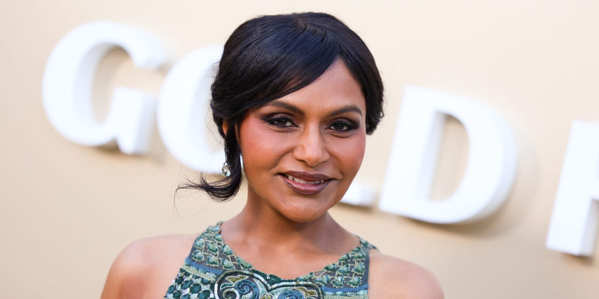 "Do I wake up every day being like, 'I look amazing and I'm so gorgeous'? No, unsurprisingly, but I truly feel so healthy," Mindy Kaling said.