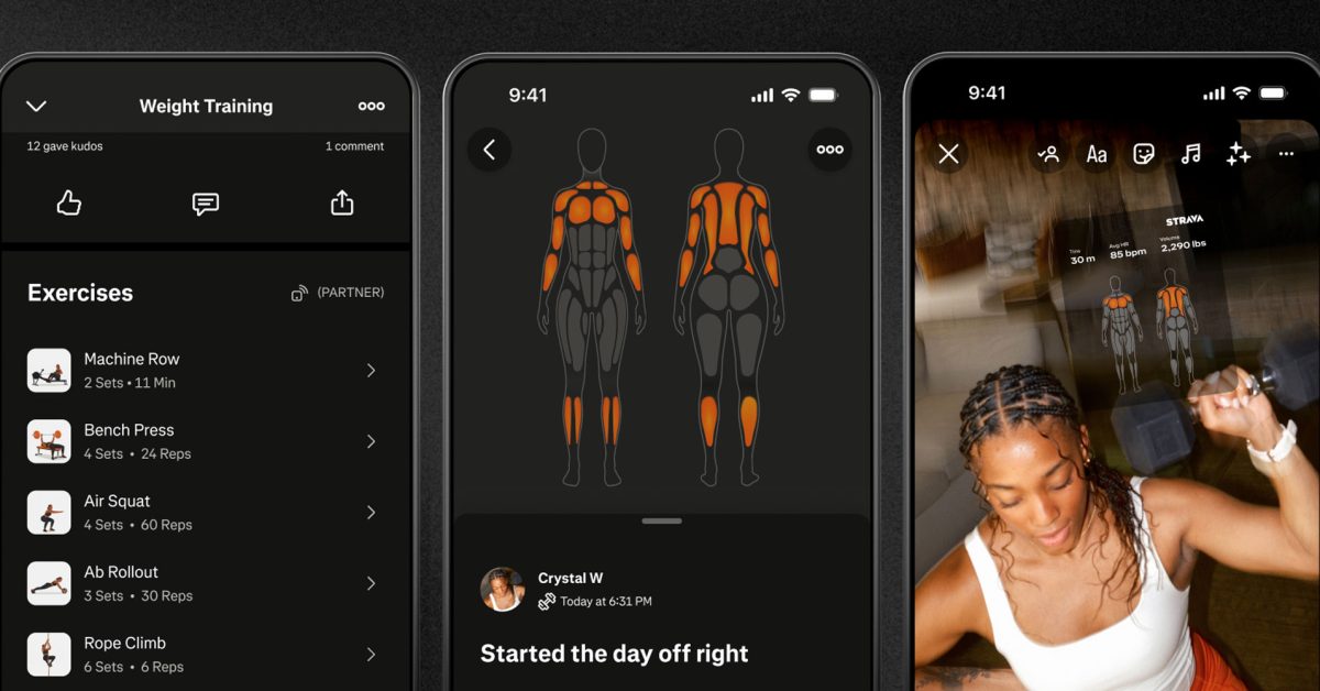 Strava is completely overhauling its strength training experience, with a new workout log, automatic muscle maps, new sharing tools, and expanded integrations with apps and devices. Here are the details.



 more…