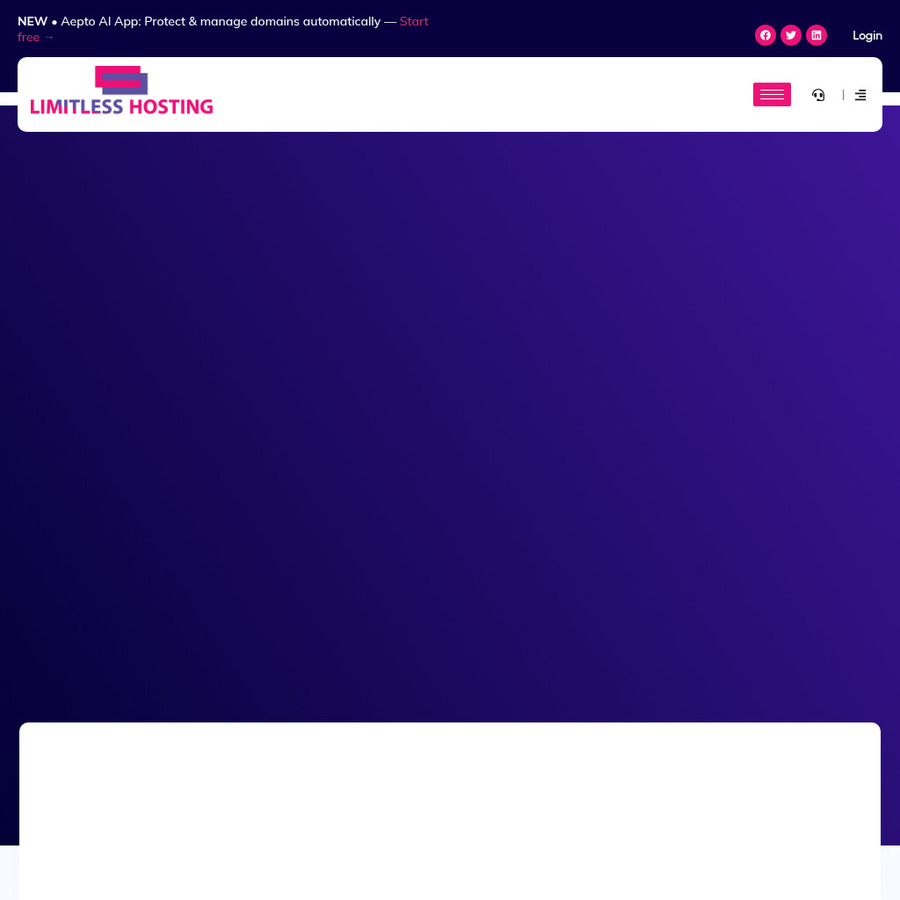  Australia Web Hosting & Reseller Hosting Offers – 40% OFF Limitless Hosting provides affordable and high-quality shared and reseller hosting solutions. Founded in 2015, we have years …