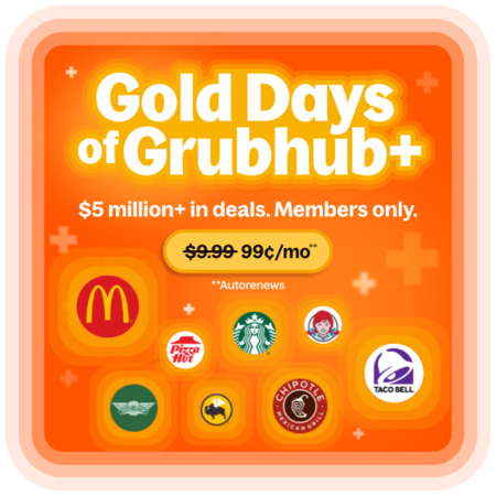Gold Days of Grubhub+ 2026 runs from May 1–31, offering four weeks of exclusive,, major deals, including over 10,000 member-only discounts, free food, and weekly price drops for Grubhub+ members. The...