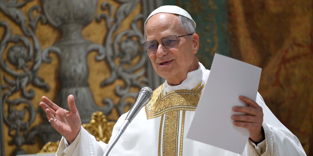 Pope Leo XIV shared his first encyclical on Monday. The writings about AI sparked responses from tech leaders, politicians, and other big names.