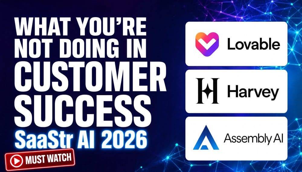 The Forward Deployed / Customer Success track at SaaStr AI 2026 turned into something closer to an autopsy and a rebirth at the same time. Leaders from the fastest-growing companies in B2B + AI got on stage and said versions of the same thing: the post-sales …