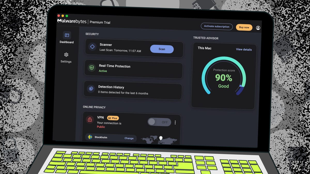 Malwarebytes Premium combines excellent threat protection and helpful security tools in an easy-to-use package.