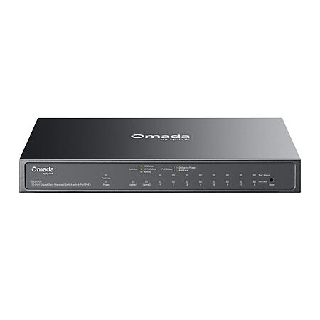 Amazon [amazon.com] has TP-Link Omada 10-Port Gigabit Easy Managed Switch with 8-Port PoE+ (ES210GP) for $79.99. Shipping is free.


Product Description from Amazon:9× 10/100/1000Mbps RJ45 ports (8×