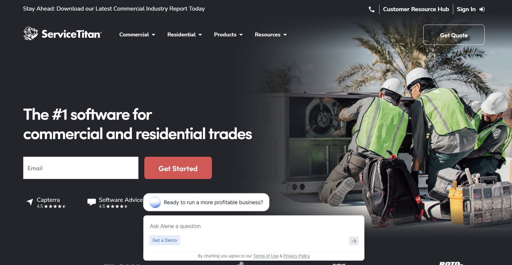 ServiceTitan's shares rose over 5% following a strong earnings report and increased full-year guidance, highlighting its leadership in the digitising home services sector.