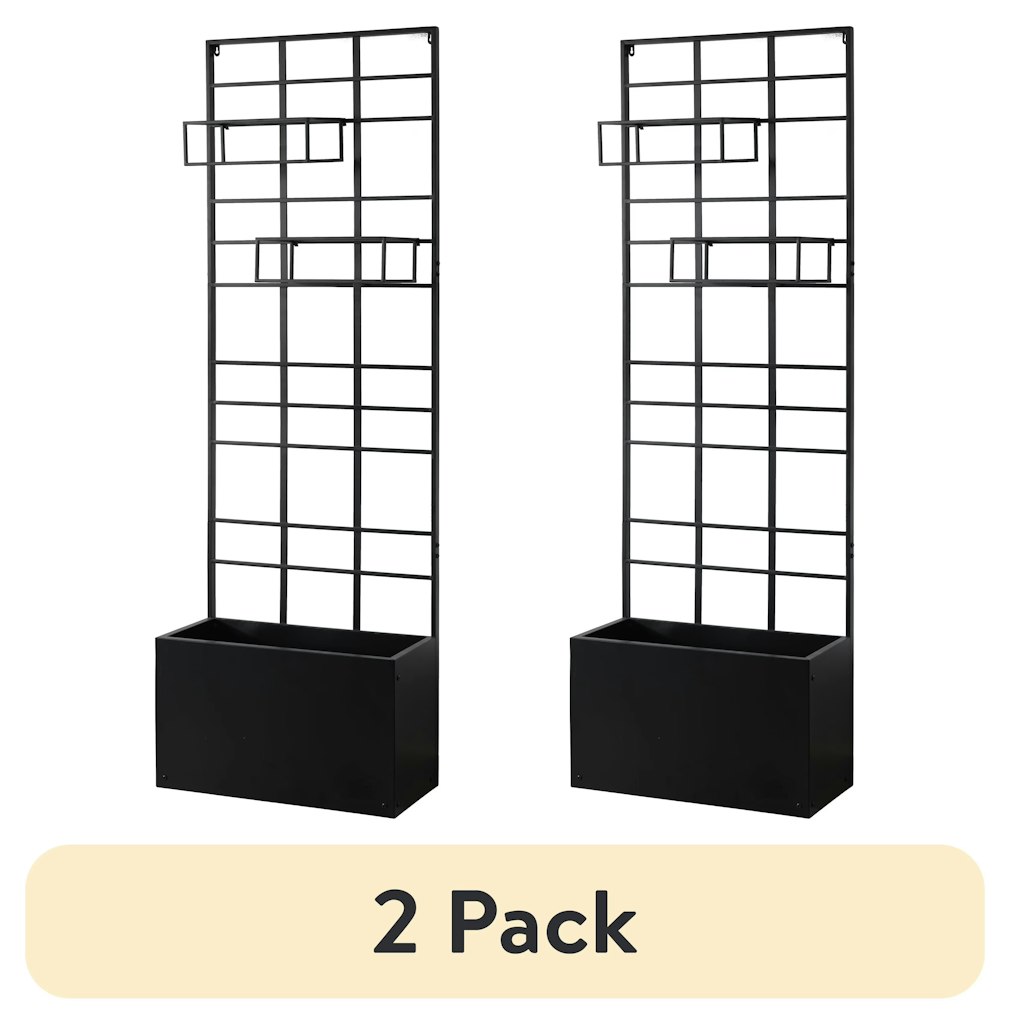 Walmart offers the Expert Gardener Metal Raised Bed with Trellis for $40, a $49 savings. Better yet, get two for just $68 for a savings of $110. Shipping is free. Buy Now at Walmart
 Features
 <ul> <li>measures 24" x 11" x 71"</li> </ul>