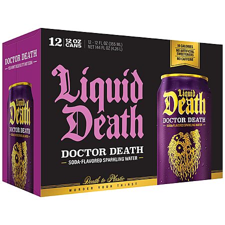*Amazon [amazon.com] *has *12-Pack 12-Oz Liquid Death Soda-Flavored Sparkling Water (Various Flavors)* on sale for *$7.16 *when you 'clip' the *35% discount coupon* and check out with Subscribe &...