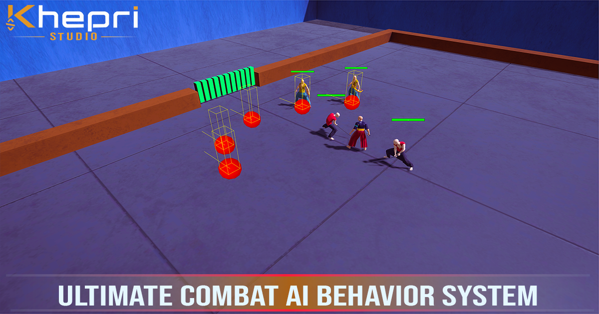 A production-ready GOAP AI for melee & ranged combat. Features squad tactics, dynamic gore, level streaming, economy, UI, 38 animations, and rigged models for a complete game loop.&nbsp;Unity Version: 2021.3 LTS or higher.Render Pipeline: Pipeline Agnostic (Built-…